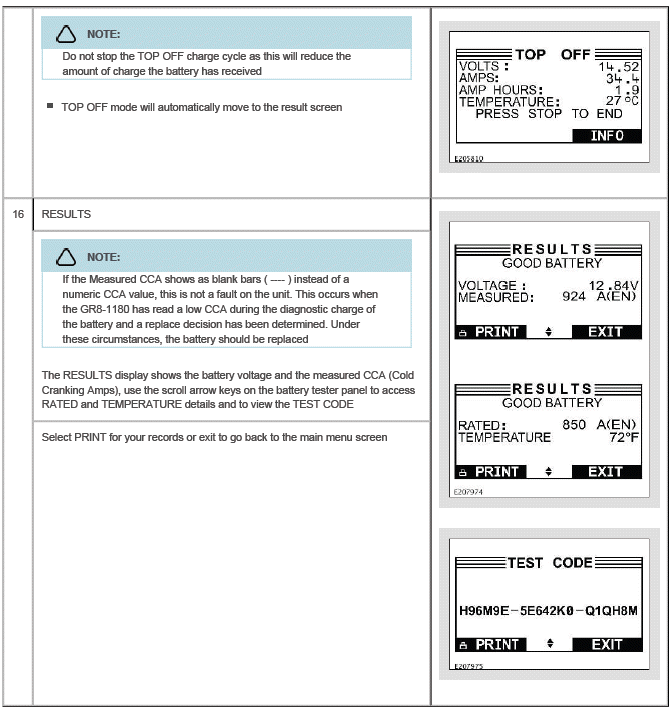 Battery Diagnostics - 12 Volt Midtronics GR8-1180 JLR Diagnostic Battery Charger